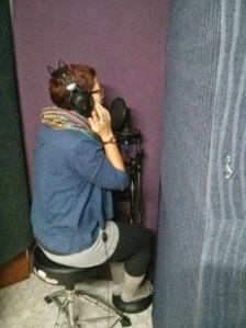 Emma Recording Savasana Songs